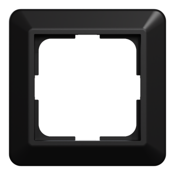 ELKO Kombinasjonsramme 1-hull RS16 sort (1411711)