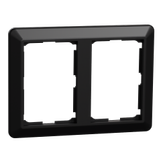 ELKO Dobbelstikkramme 2-hull RS16 Sort (1411732)