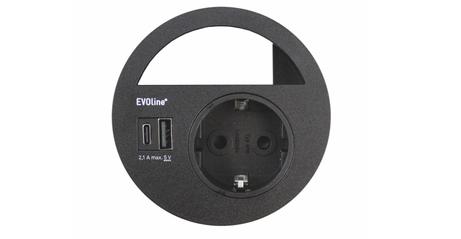 EVOline Circle80 - Stikkontaktmodul (159273007700)