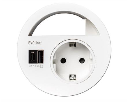 EVOline Circle80 - Stikkontaktmodul (159273007400)