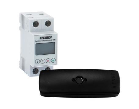 Cenika Komfyrvakt m/batteri og DIN-montert relé (1400515)