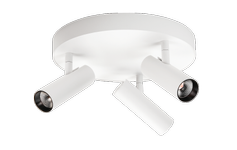 SG Tube Micro Trio DimToWarm Hvit LED