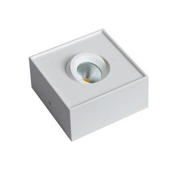 R-Line Downlight Saturn Cube 360 8W 2700K Matt Hvit IP44