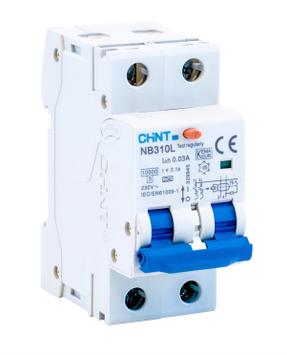 Cenika Chint Jordfeilautomat 2Modul B-kar (1604050-1)