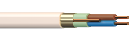 Draka PR 500V 2x2,5 ER/2,5mm2 eske 50m (1065954)