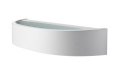 SG Slank veggarmatur Curve Hvit 10W LED 550lm 3000K IP65