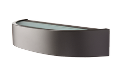 SG Slank veggarmatur Curve Grafitt 10W LED 550lm 3000K IP65