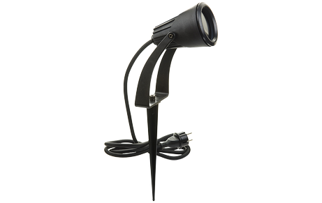 SG Hagelys Flora 6W LED 320lm 2700K Sort 36° IP65