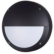 R-Line Utelampe Madrid 15W LED 744lm 3000K Matt Sort IP65