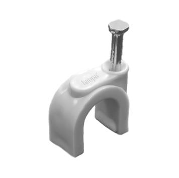 Haupa Klips 18-22mm (50 stk.) Hvit