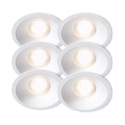 Plejd Downlight Deep Hvit 8W 6-pk