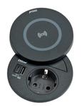 EVOLINE Circle80 DisQ - sort 15W magnetisk hurtiglader (1500027217S9849)