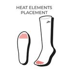 Heat Experience Heated Everyday Sokker u/batteri (HEES039-1)