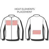 HeatX Heated Hybrid Jakke Mann (HEOS0022-1)