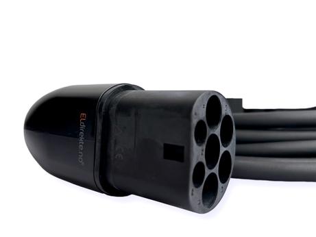 ELdirekte Ladekabel T2-T1 16A 1-fas 5m DEMOVARE (ELDT1T21P-5M-DEMO)