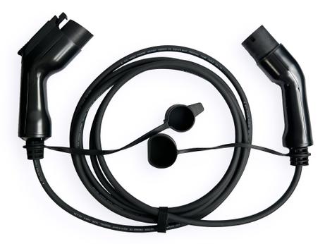 ELdirekte Ladekabel T2-T1 16A 1-fas 5m DEMOVARE (ELDT1T21P-5M-DEMO)