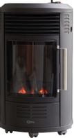 Qlima GH8034 Gassovn Red Flame