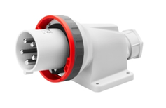 Gewiss Støpsel 63A 2P+J 230V 6H IP67 for vegg GW61448