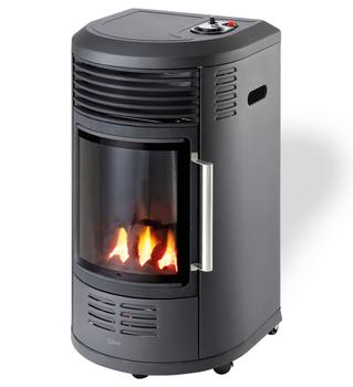 Qlima GH8034 Gassovn Red Flame (100662)