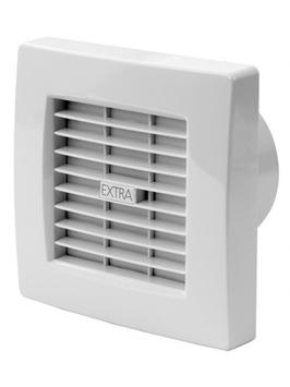 Europlast Baderomsvifte Standard E-EXTRA X100Z m/ automatisk spjeld 19W 230V Hvit