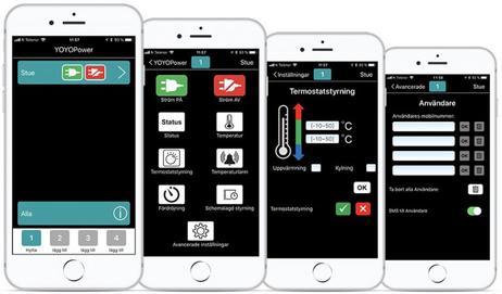 Yoyomotion Strømkontakt Ring Hytta Varm (EX4-057-Y)