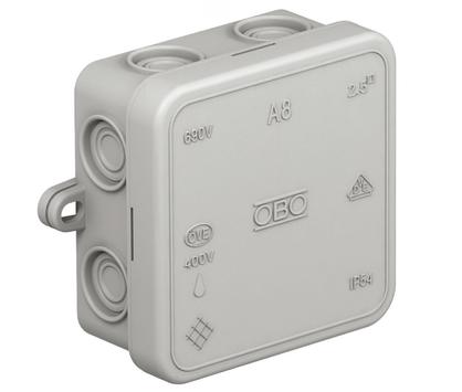 OBO Bettermann Koblingsboks A8 75x75x36mm IP55