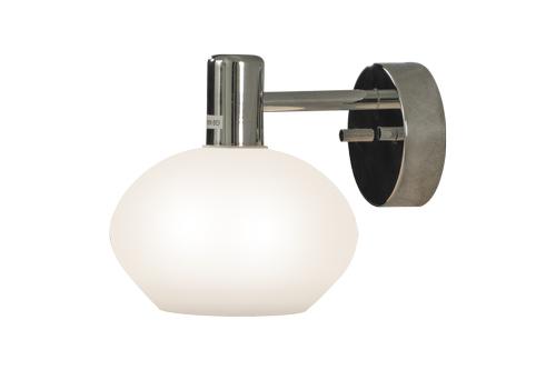 Aneta Lighting ELBA vegglampe bad 1-lys, krom, G9, IP44 (7041661277441)