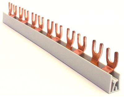 Elkutec Samleskinne G2-L/10 2P 10mm2 57 Mod