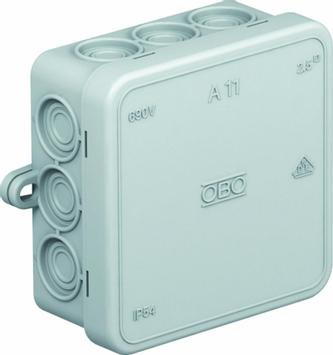 OBO Bettermann Koblingsboks A11 85x85x40mm IP55