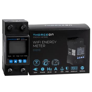 ThorgeOn 1-fas Wi-Fi Energimåler 63A 1P DIN IP20