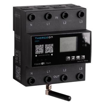 ThorgeOn 3-fas Wi-Fi Energimåler 80(100A) 3P DIN IP20 Demovare