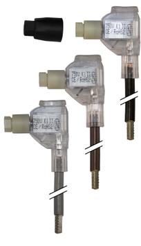 ELIS Elektro Isolert overgangsklemme AL/CU 25-50/16 Sort/ Grå/ Brun 345mm (1210414)