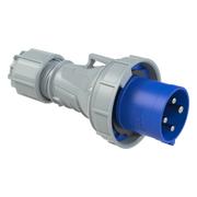 PC Electric Støpsel 32A 3P+J 230V 9H IP44 Blå 024-9