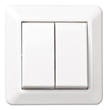 ELKO Bryter RS16/6-6 dobbel Innfelt vekselvender PH (1410229)