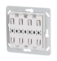Eaton Dobbel trykknapp CTAA-02/04-LED 126033