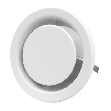 Europlast Tilluftsventil i Metall Exhaust Hvit Ø100 DMK100