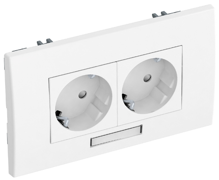 OBO Bettermann Dobbel stikk for montering i GK-kanal