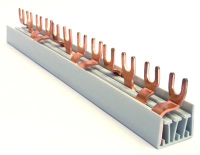 Elkutec Samleskinne G4/10 L1-L2-L3-N 10mm2 20 Mod