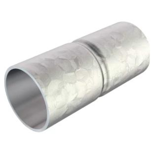 OBO Bettermann Skjøtemuffe for glattrør 2953/M20 grå