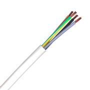 TECCON Tec-Flex Kabel 3G6mm² hvit (metervare)