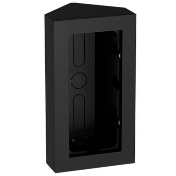 ELKO Plus dobbel hjørnekappe Sort