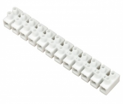 Pawbol Rekkeklemme PS-2,5 12x 2,5mm2 24A Hvit