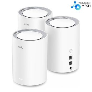 Cudy M1800 Wi-Fi Mesh Router/ nettverk - 3pk (M1800(3-Pack))