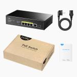 Cudy 5-port Gigabit PoE Switch (GS1005PTS1)