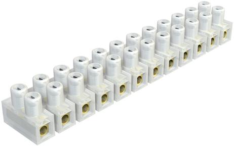 OBO Bettermann Rekkeklemme 72 VDE/EKL 0E PA 12 x 4mm2 / 2,5mm2