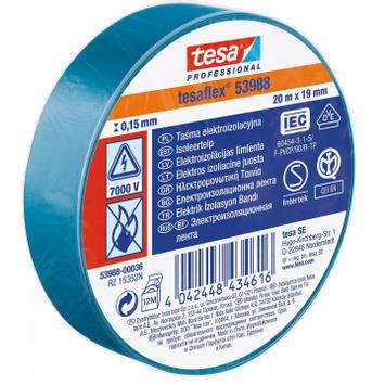 Tesa Isolasjonstape 19mm x 20m Blå