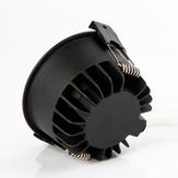 Tundra Flow Downlight 8W 2700K Matt Sort (TU1036-2700BL)