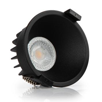 Tundra Flow Downlight 8W 2000-2800K Matt Sort