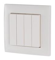 Eaton xComfort Trykknapp 4-Felt CPAD-00/195