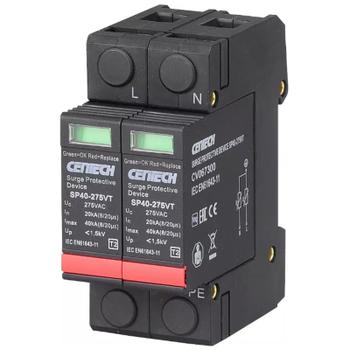 Cenika Overspenningsvern 2-pol Type 2 Pluggbar 275V (1601181)